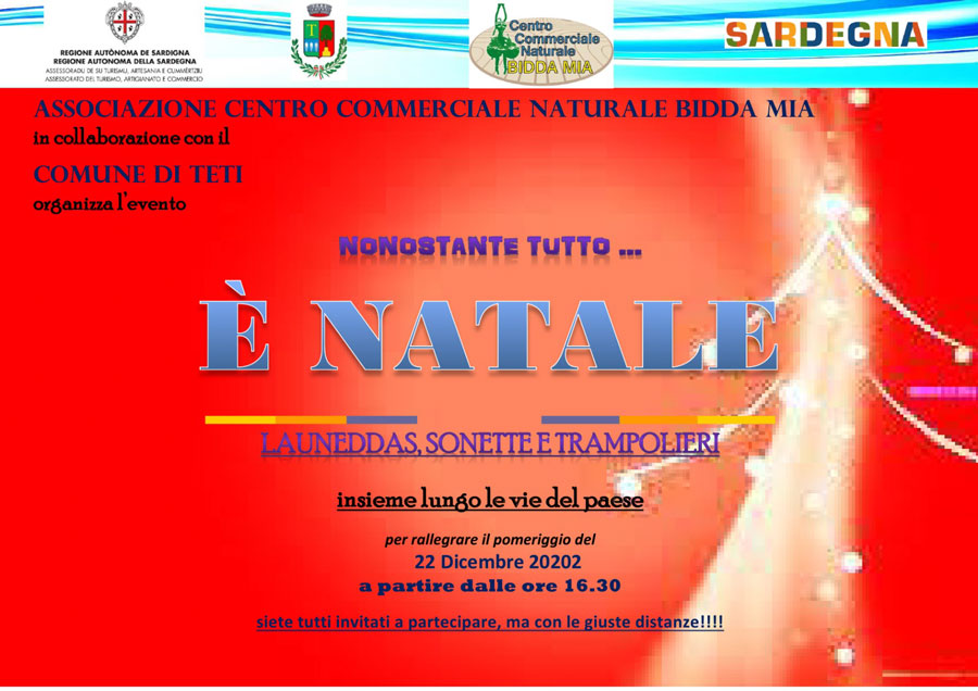 “Nonostante tutto è Natale”: a Teti il secondo appuntamento della rassegna