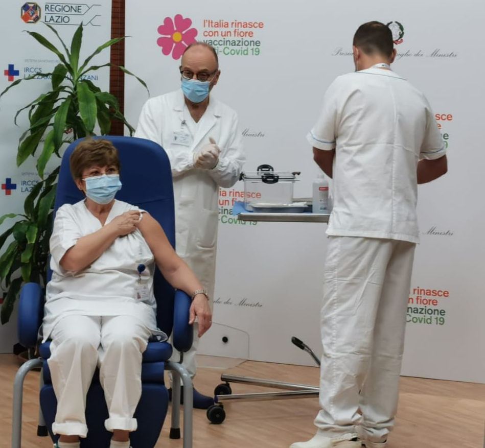 Coronavirus. In Italia somministrate 109454 dosi di vaccino