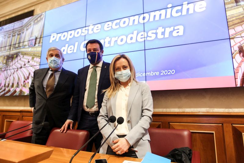 Governo. Centrodestra: “Conte si dimetta o chieda voto di fiducia”