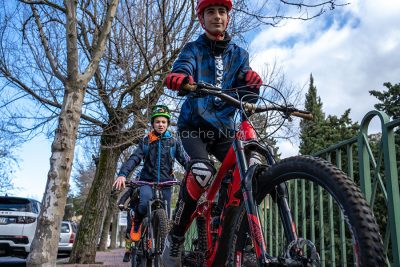 Enduro in bici alla Solitudine (foto S.Novellu)
