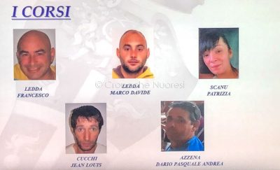 I corsi bloccati nella maxi operazione sulle rapine ai portavalori