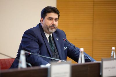Il presidente della RAS Christian Solinas