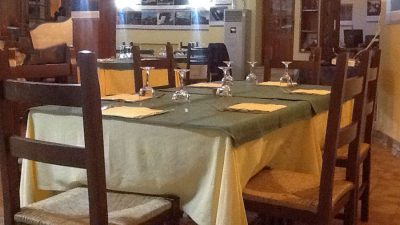 L'interno dell'Hotel Sacchi