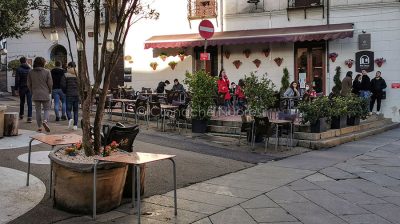 Nuoro. Al Corso Garibaldi (foto S.Novellu)