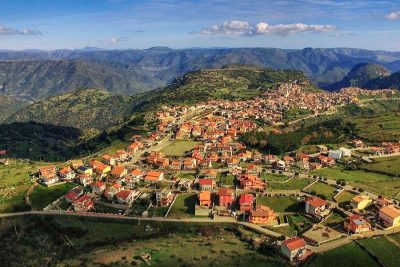 Uno scorcio di Villasalto
