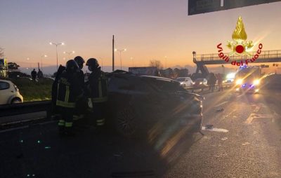 La scena dell'incidente