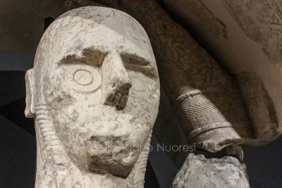 Dettaglio di uno dei Giganti di Mont'e Prama
