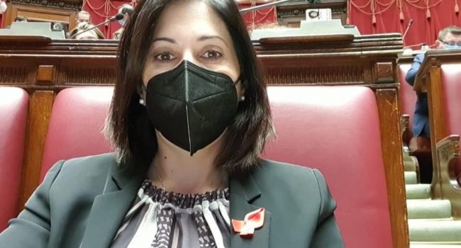 Il deputato Mara Lapia