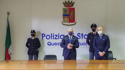 Il nuovo questore di Nuoro Alfonso Polverino