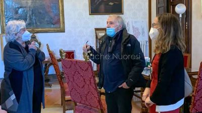 Italo Antico con Maria del Zompo e Pamela Ladogana