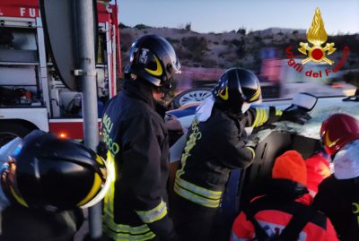 La scena dell'incidente