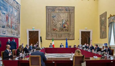 Il tavolo di lavoro a Montecitorio