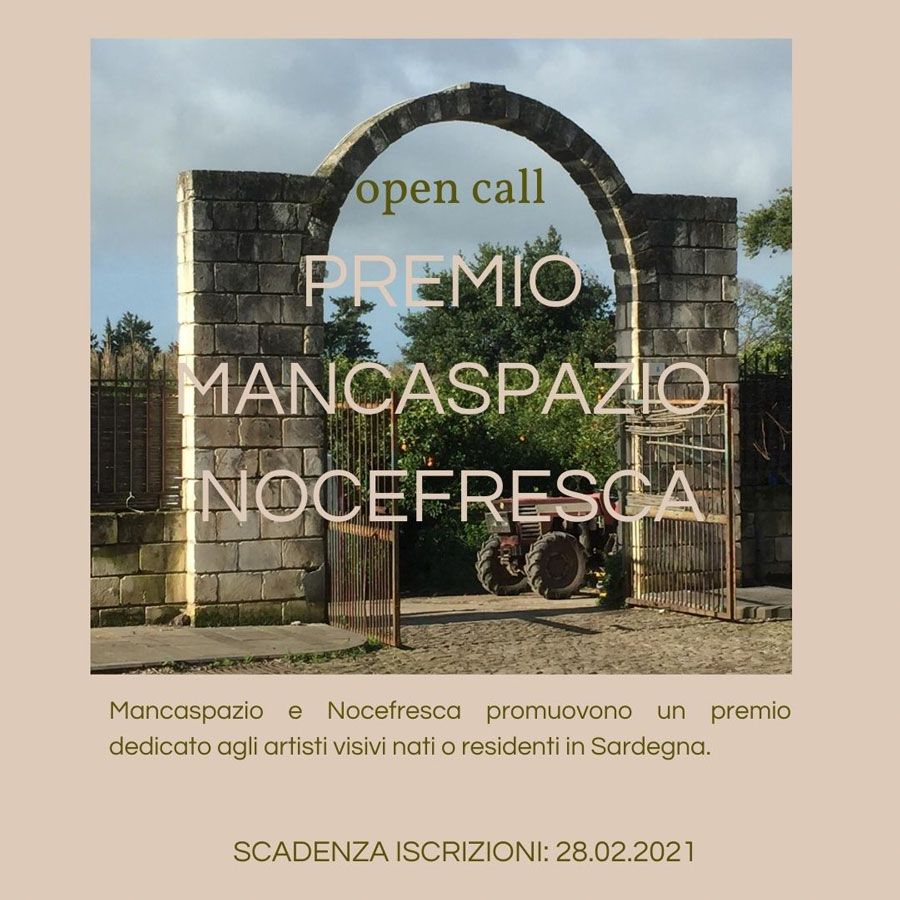 Mancaspazio. Concorso premio per giovani artisti sardi