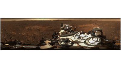 Panorama in alta risoluzione ripreso su Marte.