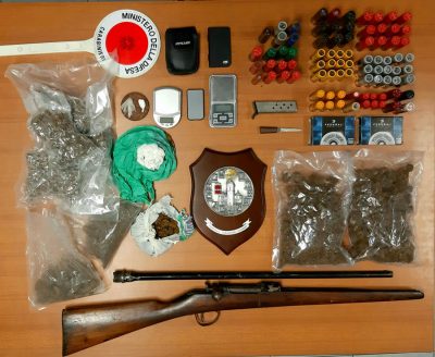 La droga sequestrata
