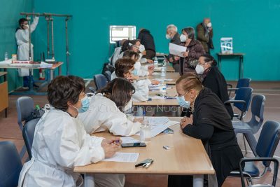 Campagna vaccini anti-Covid a Nuoro (fotom S.Novellu)