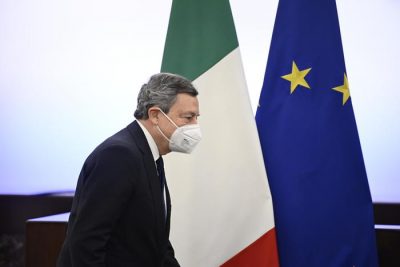 Il presidente del Consiglio Mario Draghi