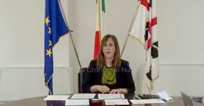 L'assessore regionale Alessandra Zedda