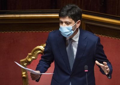 Il ministro della Salute Roberto Speranza