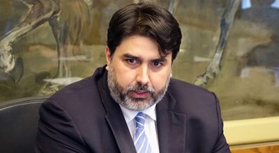 Il presidente Solinas