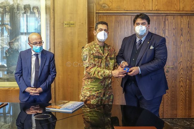 La visita di Figliuolo in Sardegna