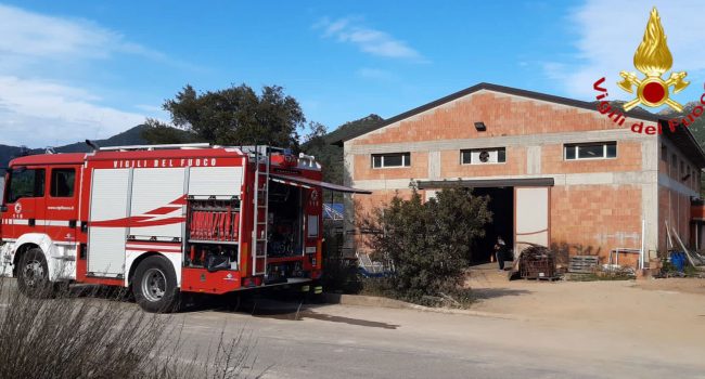 L'azienda dove è avvenuta l'esplosione 