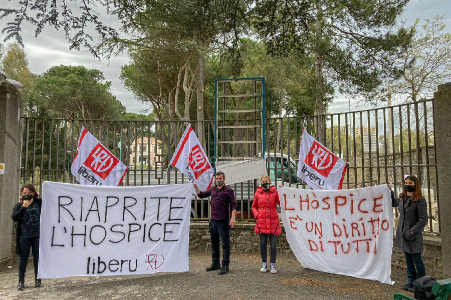 Liberu lancia una petizione: “Riaprite l’hospice immediatamente e la commissaria Cherchi si dimetta”