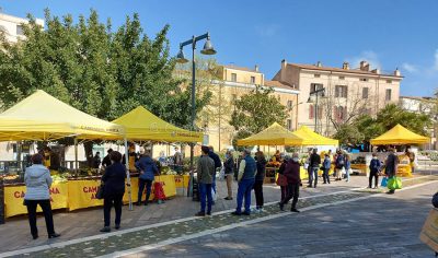 Nuoro, il mercatino di Campagna amica