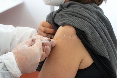 Nuoro. Campagna vaccini anti Covid (foto S.Novellu)