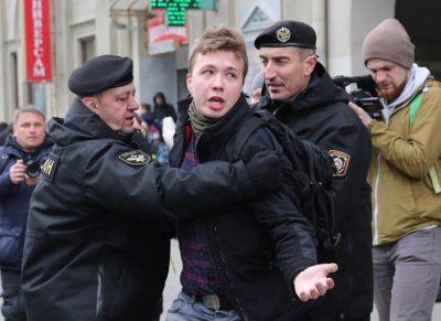 Il giornalista Roman Protasevich