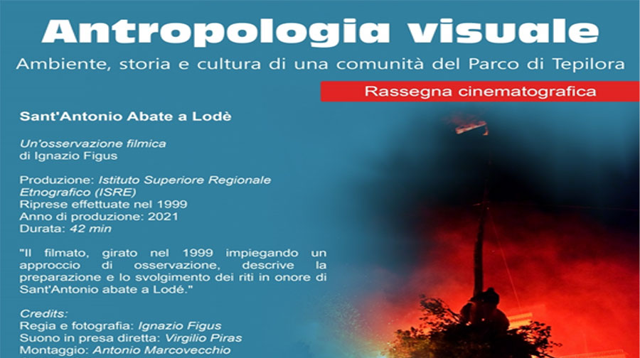 Parco di Tepilora. A Lodè venerdì 21 maggio una rassegna cinematografica dedicata a S.Antonio Abate