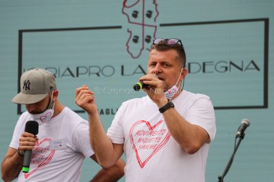 Magliette bianche, Antonio Sanna e Fabio Macciò (foto K.Lai)