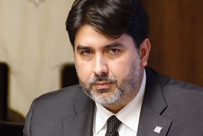 Il presidente della RAS Solinas
