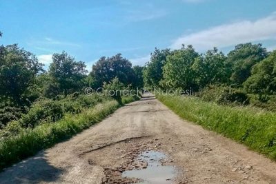 La strada rurale Intremontes