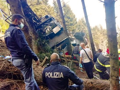 La funivia crollata a Stresa