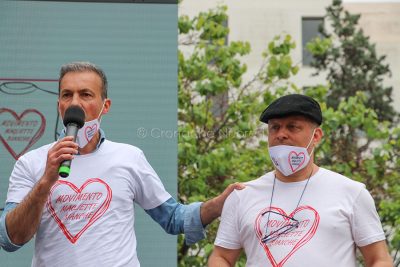 Magliette bianche - Antonio Sanna e Fabio Macciò (foto K.Lai)