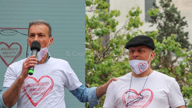 Magliette bianche - Antonio Sanna e Fabio Macciò (foto K.Lai)