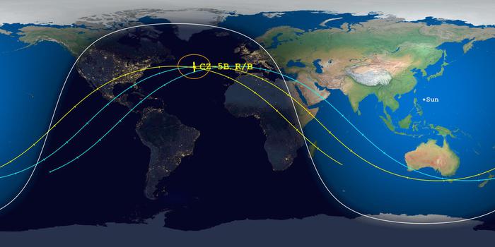 Lo stadio del razzo cinese è rientrato sull’Oceano Indiano, in prossimità delle Maldive