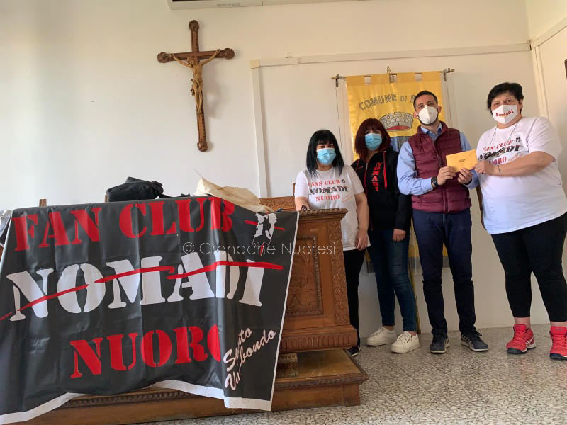 Il fan club Nomadi Nuoro fa una donazione a Bitti per la ripartenza