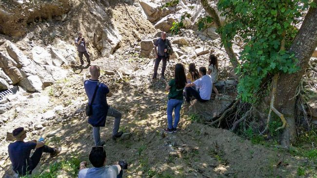Gli studenti Nuoresi a Bitti