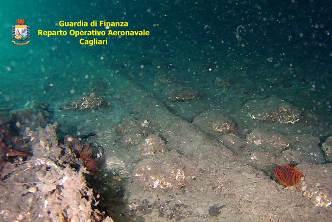 Il fondale del porto di Arbatax