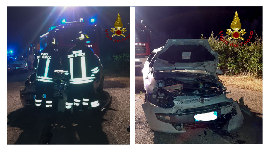 Si ribalta più volte con l’auto: 42enne in ospedale in codice rosso