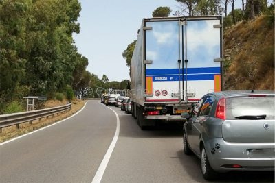 Lunga coda in ingresso a Nuoro per incidente