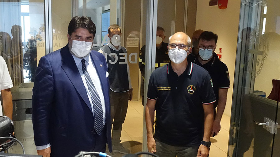 Curcio nell’Isola: “L’attenzione del presidente Mario Draghi è massima” – VIDEO