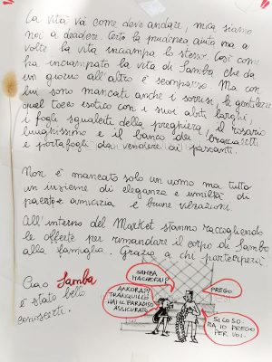 Il pensiero di qualcuno che lo ha conosciuto (foto S.Novellu)