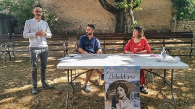 Nuoro, Presentazione del secondo Festiva deleddiano di Lollove (foto S.Meloni)