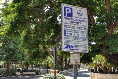 Nuoro, tariffe dei parcheggi ai Giardini (foto S.Novellu)