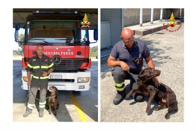 Zara col suo conduttore Bruno Lai