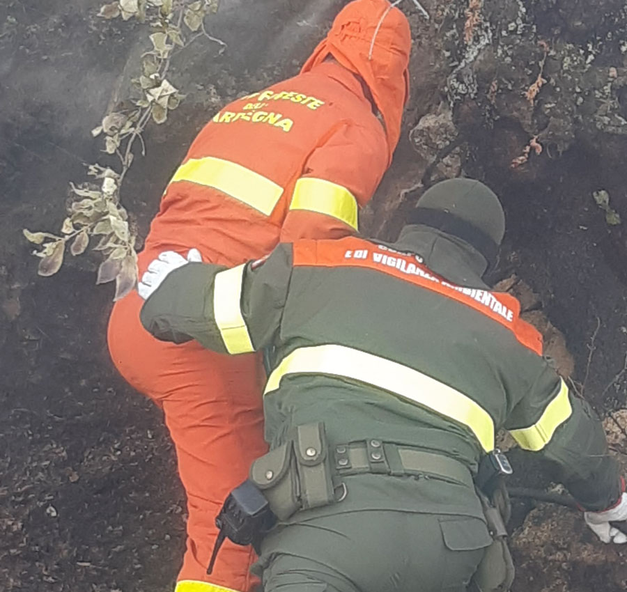 Incendi a Torpè e Fonni: domate le fiamme anche grazie all’impegno delle squadre di Forestas