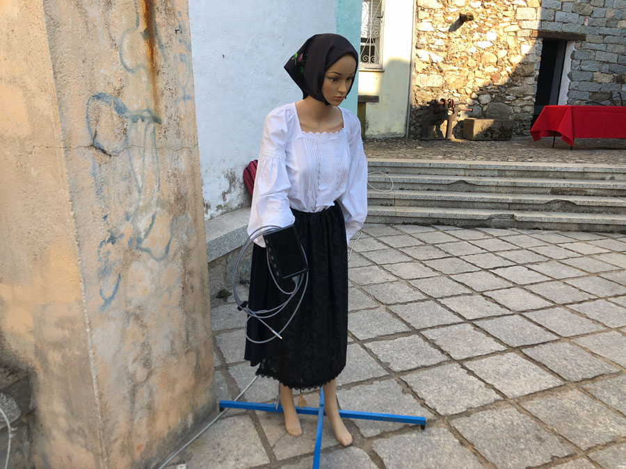 Urzulei: il robot Gavina presente al campionato regionale di murra